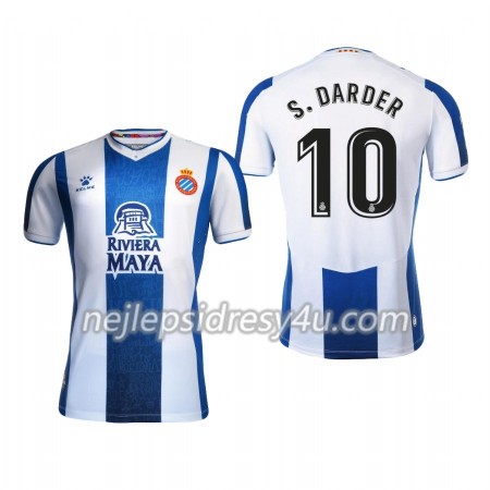 Fotbalový Dres RCD Espanyol Sergi Darder 10 Domácí 2019/20